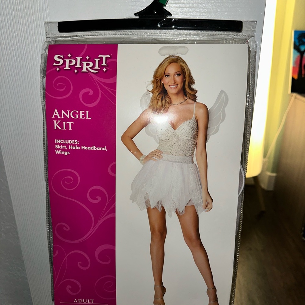 Spirit Angel Kit with White Skirt and Wings